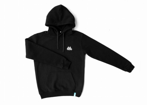 BLUZA Z KAPTUREM MINILOGO HOODY (BLACK)