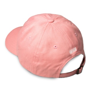 CZAPKA Z DASZKIEM ICON STRAPBACK (pink/white)