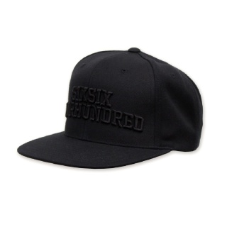 CZAPKA Z DASZKIEM UNIVERSITY SNAPBACK (all black)