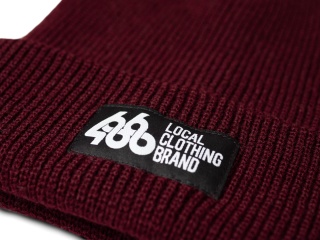 CZAPKA ZIMOWA HEAVY BEANIE (BURGUNDY)
