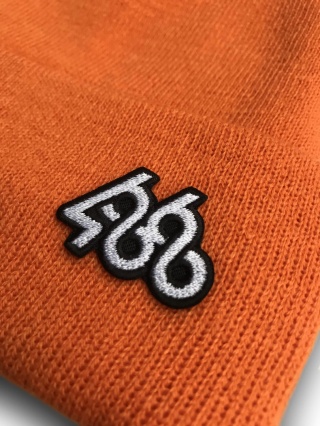 CZAPKA ZIMOWA TWO TONE BEANIE( ORANGE)