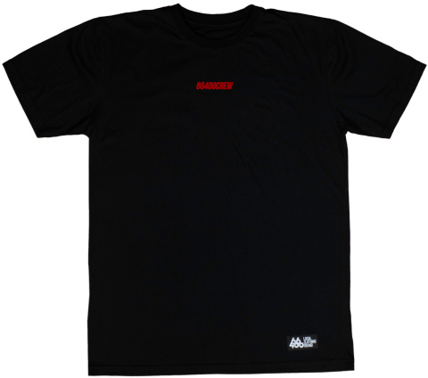 KOSZULKA "THE CREW" T-SHIRT (BLACK)