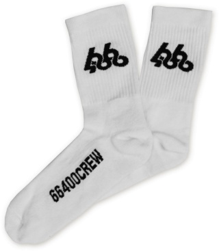SKARPETKI "THE CREW" SOCKS (WHITE)