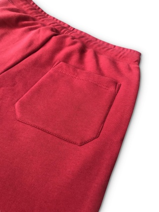 SPODNIE DRESOWE MINILOGO TRACK PANTS (DARK RED)